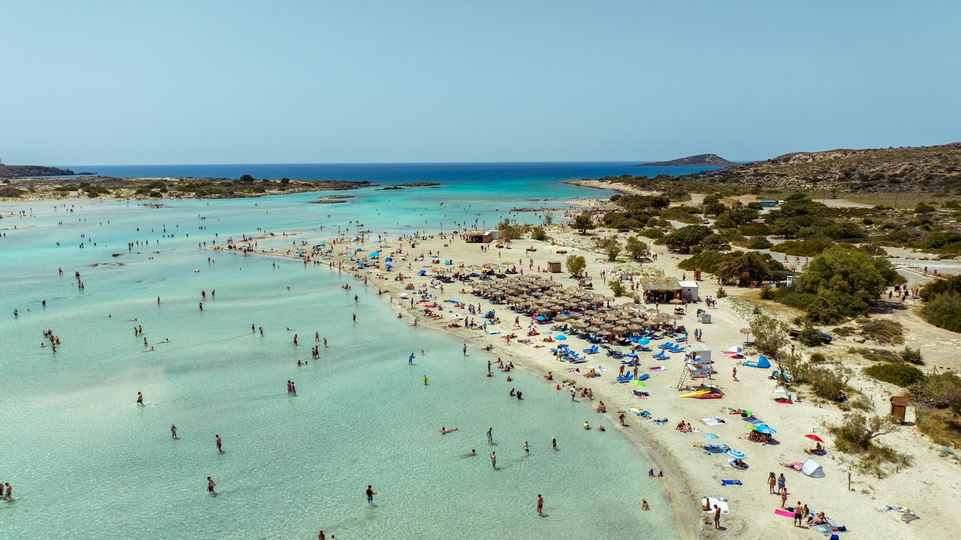 crowd-free beaches Crete